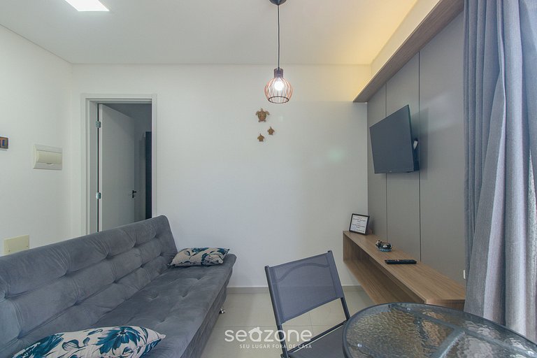 Apto de 1-DR c/ barbacoa, 650m de la playa NIU0081