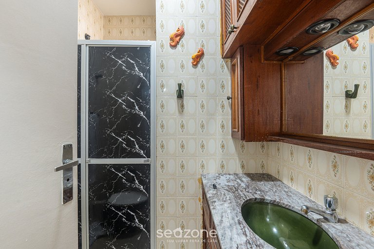 Apto 2 Quartos a 200 m da Praia JSL0902