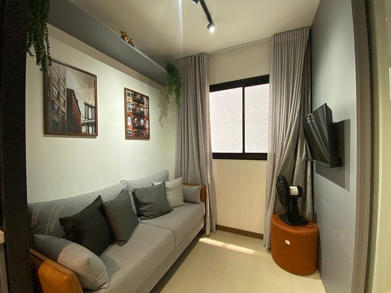 Apto c/ suite en cond. c/ gimnasio, Graça HGR0204