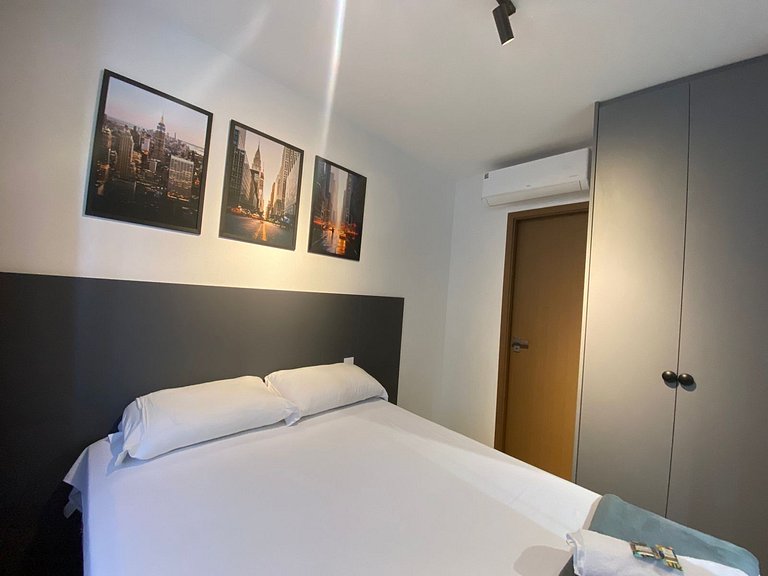 Apto c/ suíte e cond. c/ academia na Graça HGR0204