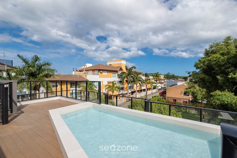Apt en centro Lagoa rooftop c/piscina LST0007