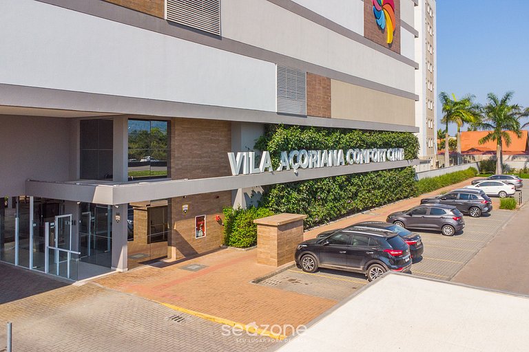 Apto c/ Churrasq. em Cond. Beira-mar VAC0203