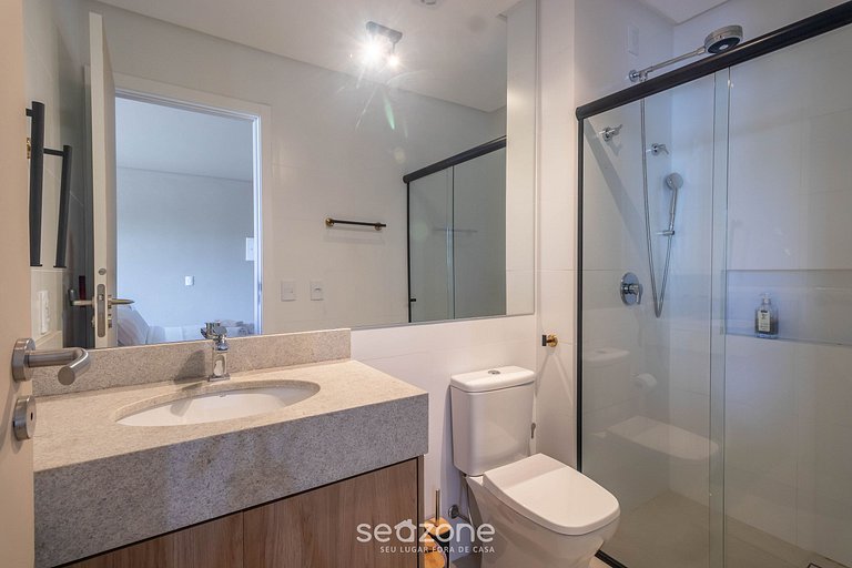 Estúdio em Cond. c/ Piscina e Academia CUO0114