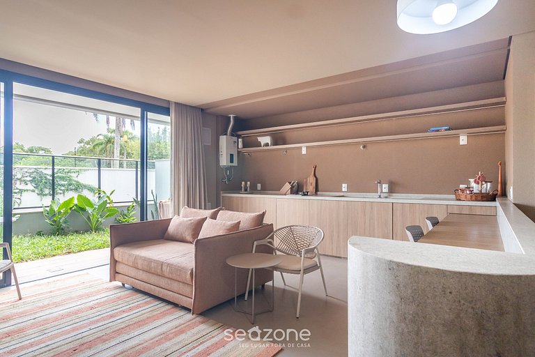 Estudio en Cond. con Piscina y Gimnasio CUO0114