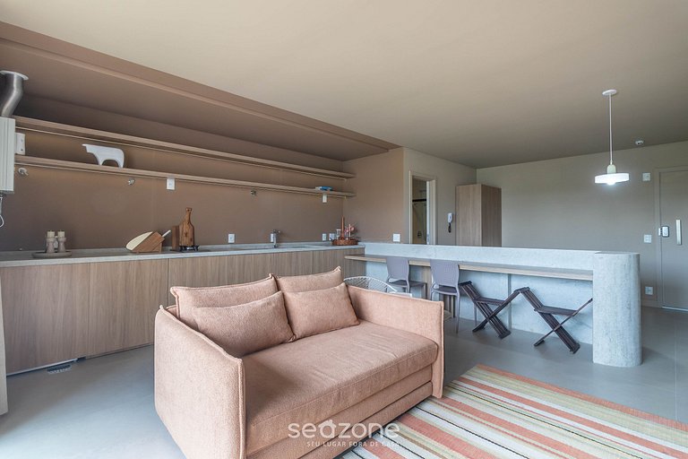 Estudio en Cond. con Piscina y Gimnasio CUO0114