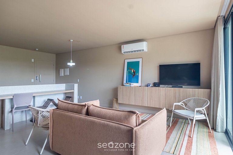 Estúdio em Cond. c/ Piscina e Academia CUO0114