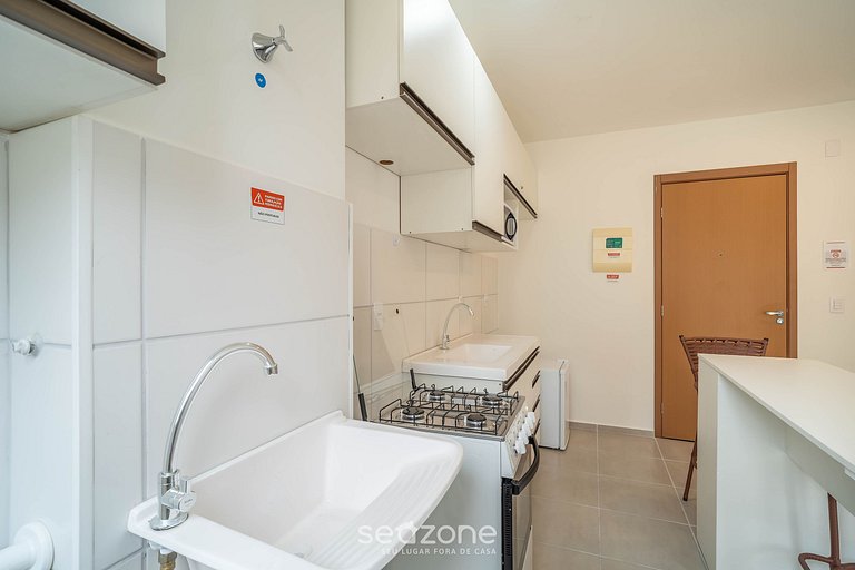 Apto en edif. c/ piscina en João Pessoa - JDS0104