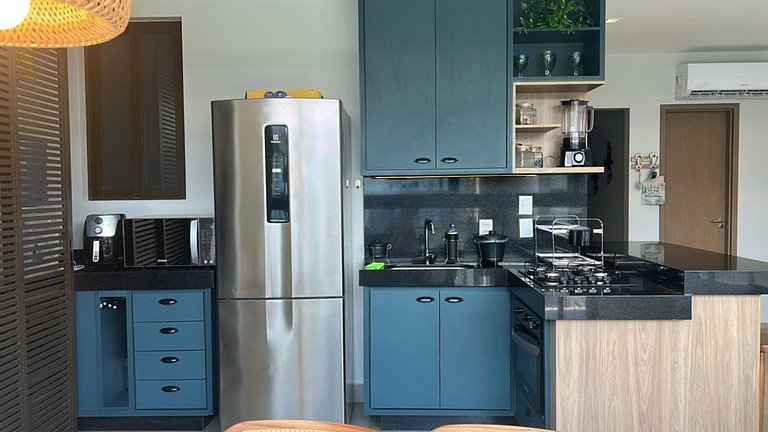 Apto c/ 3 suítes a 350m da Praia em Maraú BBC0101