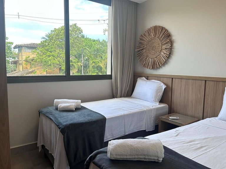 Apto c/ 3 suites a 350 m del mar en Maraú BBC0101