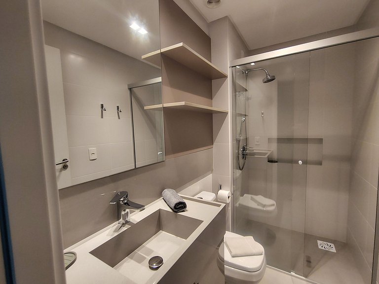 Studio en edif. c/ piscina a 220 m del mar ETB0215