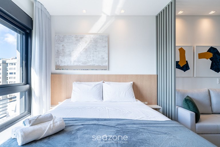 Estúdio Completo c/ Vista Mar VPD0603