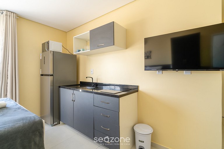 Studio c/ balcón a 10 m del Mar, Campeche AAR0303