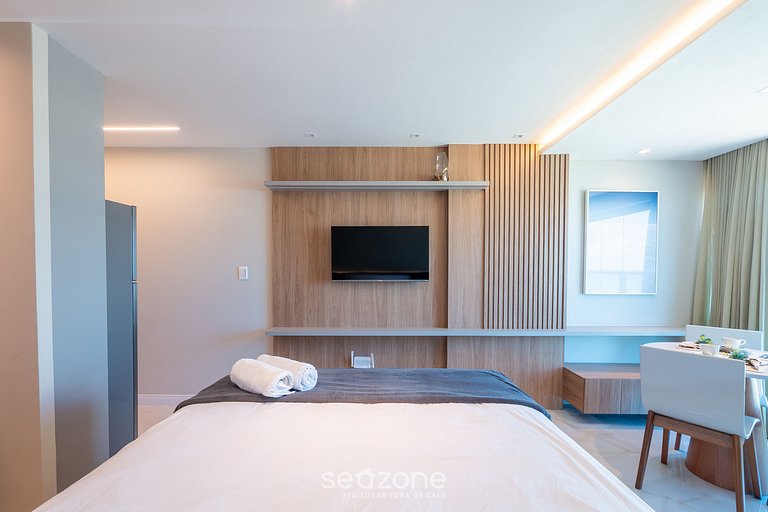 Estudio en Condominio Frente al Mar OPS0337