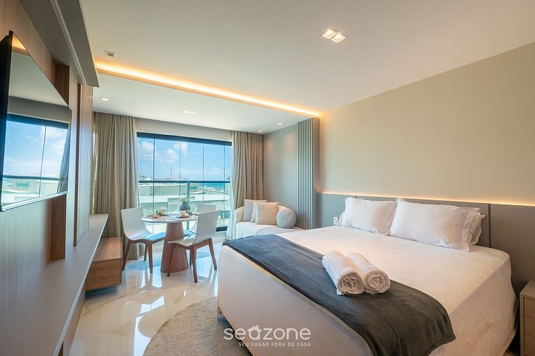 Estudio en Condominio Frente al Mar OPS0337