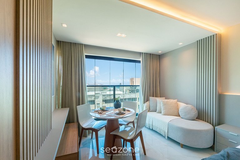 Estúdio em Condo. Frente Mar OPS0337