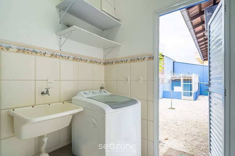 Casa 4Q c/ churrasq. 100m da praia JAT0355