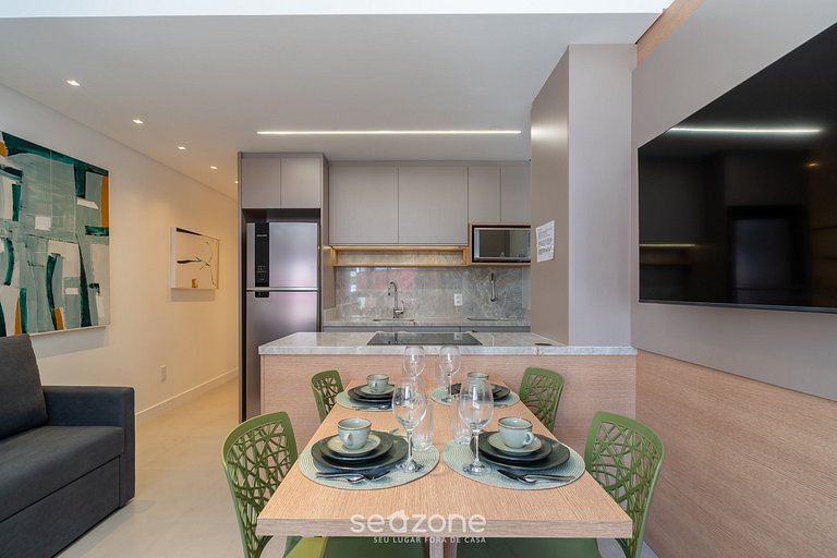 Studio en edif. c/ piscina a 220 m del mar RTY0215