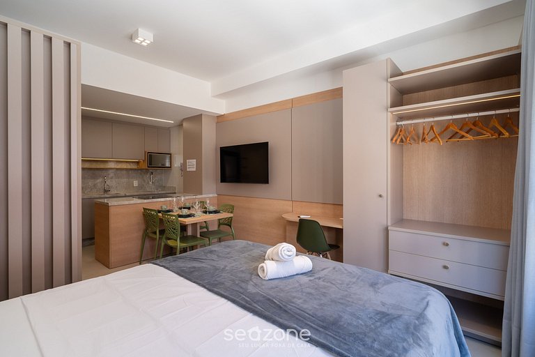 Studio en edif. c/ piscina a 220 m del mar RTY0215