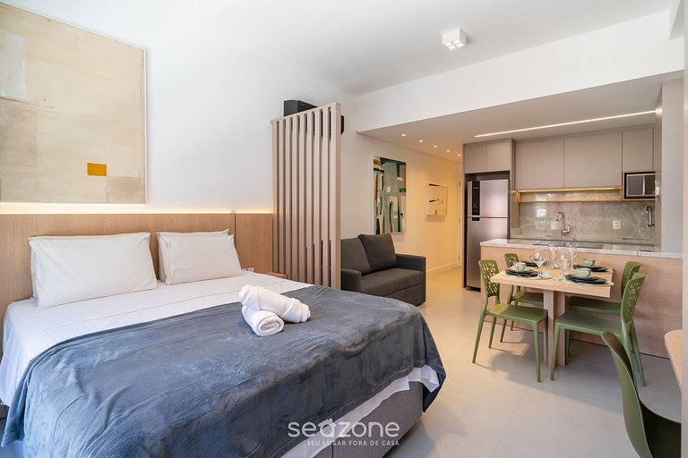 Studio en edif. c/ piscina a 220 m del mar RTY0215