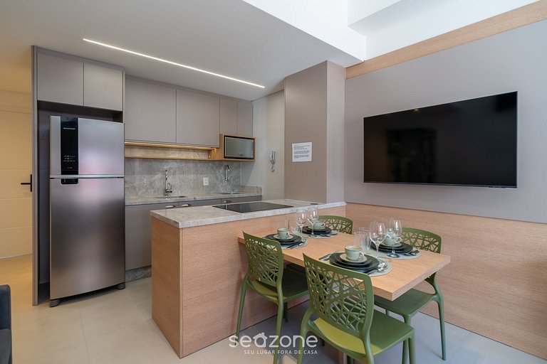 Studio en edif. c/ piscina a 220 m del mar RTY0215