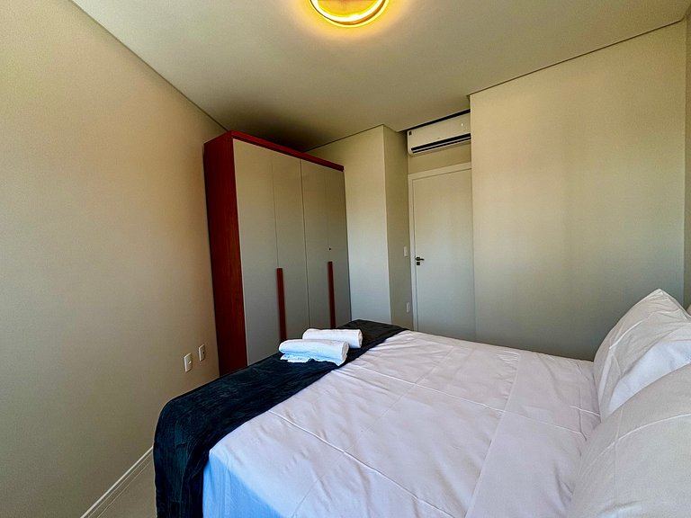 Apto c/ 2Q churrasq. e vista mar, Itapema LPR1302