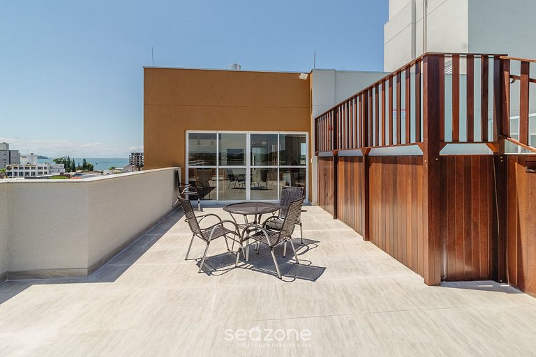 Apartamento c/ Churrasqueira 600m da Praia OBP0305