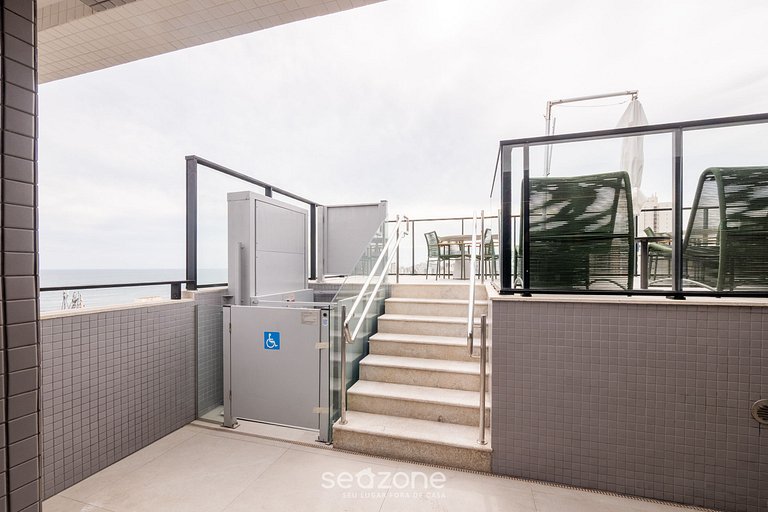 Studios modernos a 230 metros da beira-mar - HSAs