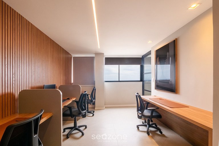 Studios modernos a 230 metros da beira-mar - HSAs