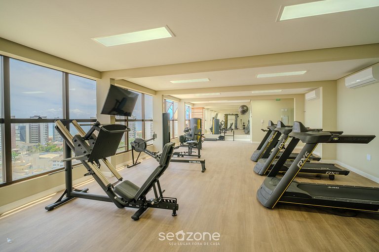 Studio completo a 750m mar em Salvador SMT0410