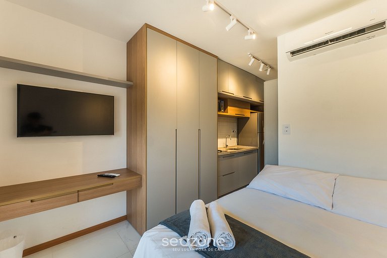 Studio completo a 750 m del mar, Salvador SMT0410