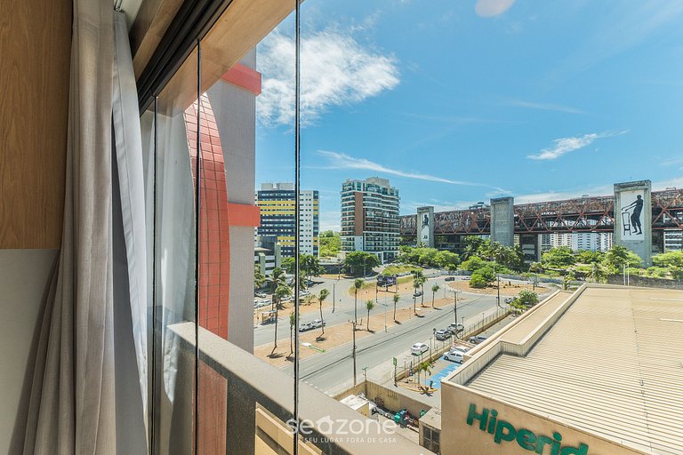 Studio completo a 750 m del mar, Salvador SMT0410