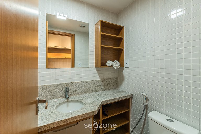 Studio completo a 750m mar em Salvador SMT0410