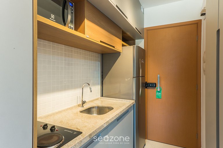 Studio completo a 750 m del mar, Salvador SMT0410