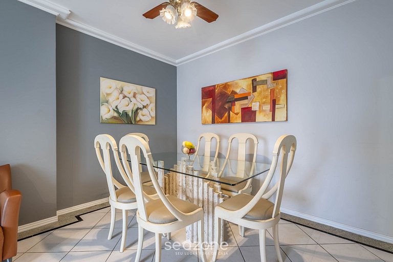 Apto 3 Quartos a 300m da Praia EJS0803