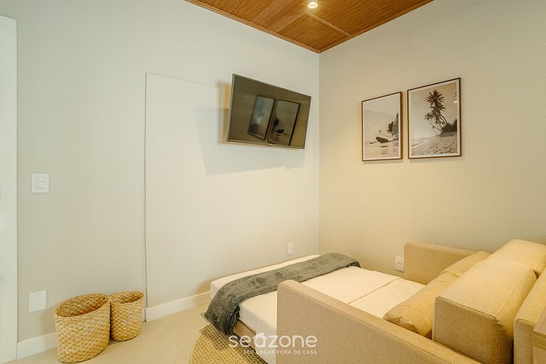 Refúgio em condomínio a 50 m do mar FTS0003