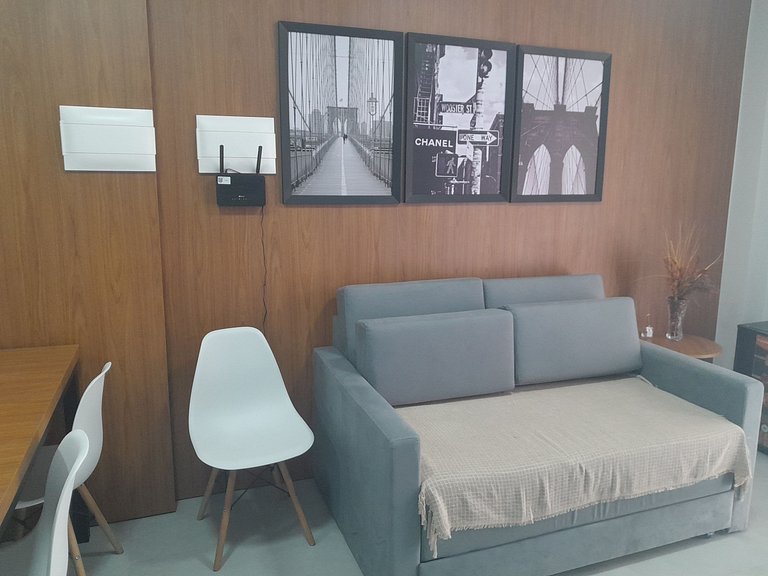 Apto a 220m da Praia e piscina no rooftop FFS0607