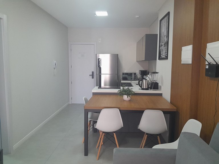 Apto a 220m da Praia e piscina no rooftop FFS0607