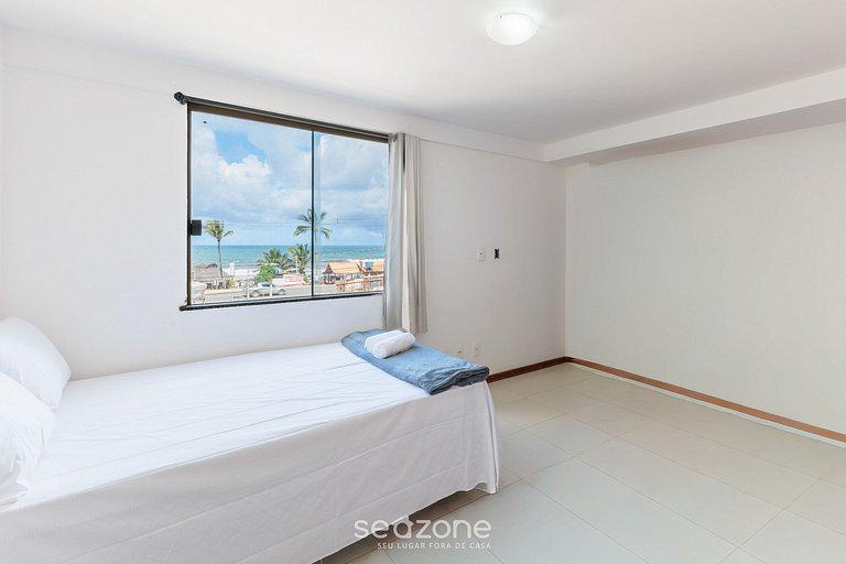 Apartamento Vista Mar 190m da Praia BSR0203