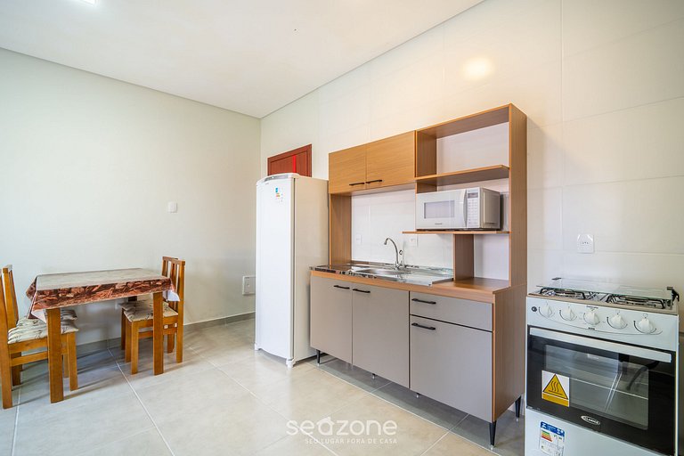 Apto c/ churrasq. e varanda nos Ingleses SJS0009