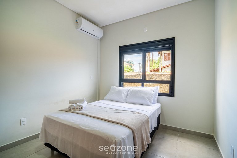 Apto c/ churrasq. e varanda nos Ingleses SJS0009