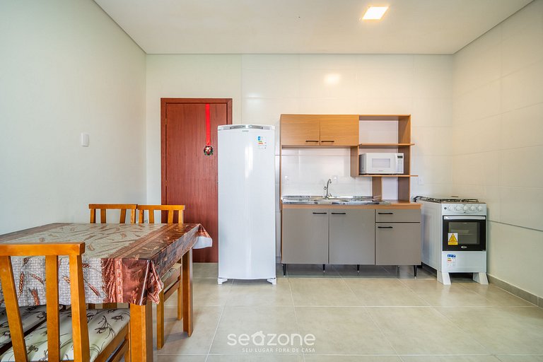 Apto c/ churrasq. e varanda nos Ingleses SJS0009