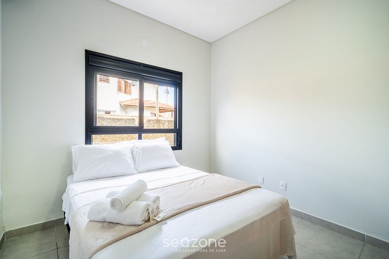 Apto c/ churrasq. e varanda nos Ingleses SJS0009