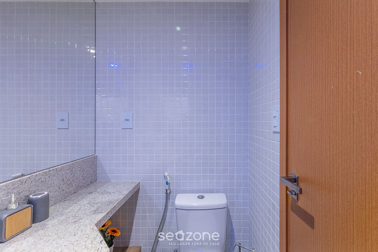 Apto em Cond. c/ Piscina a 750 m da Praia SMT0503