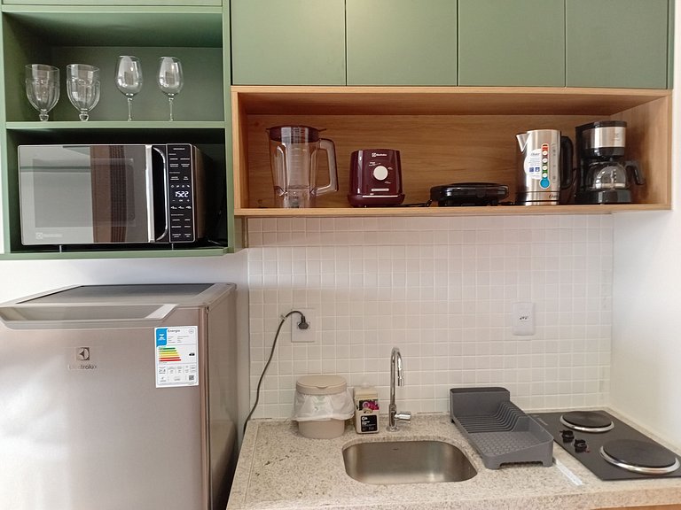 Studio completo a 160 m del mar, Salvador SAA0215