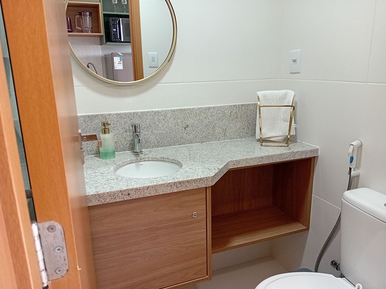 Studio completo a 160 m del mar, Salvador SAA0215