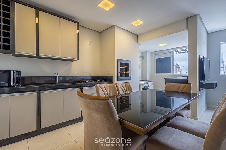 Apto c/ churrasq. privativa em BC - STL0505