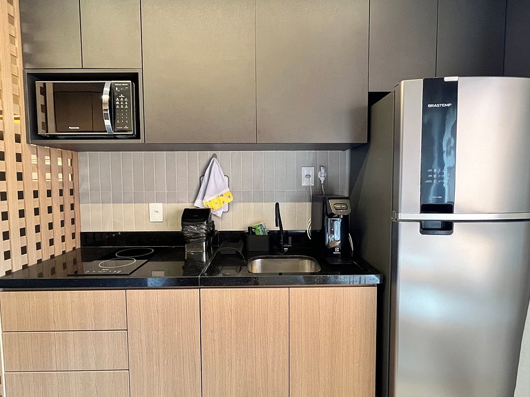 Estudio a 750 m de la Playa en Barra EUB0707