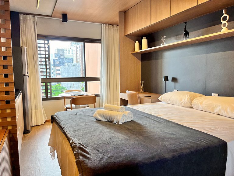 Studio a 750m da Praia na Barra EUB0707