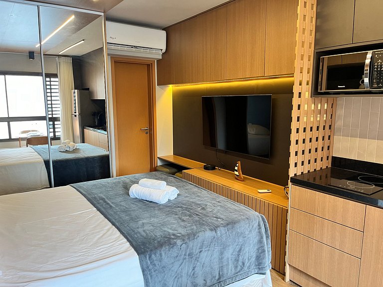 Studio a 750m da Praia na Barra EUB0707