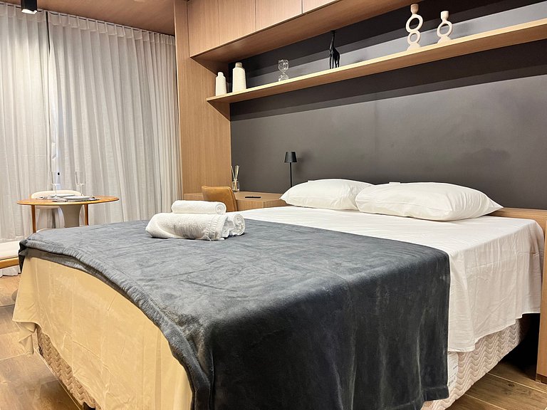 Studio a 750m da Praia na Barra EUB0707